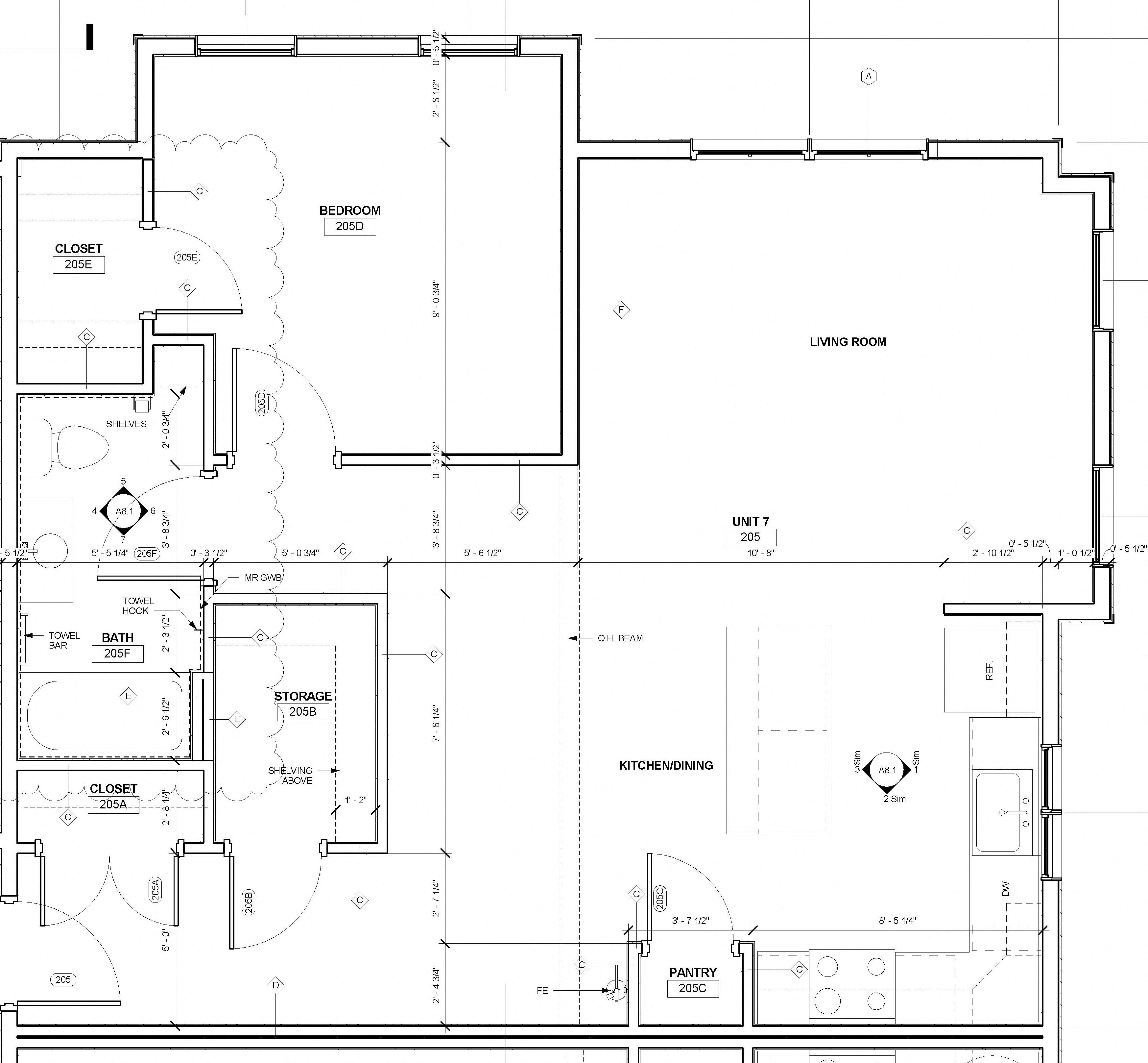 1 bedroom 1 bathroom, first floor