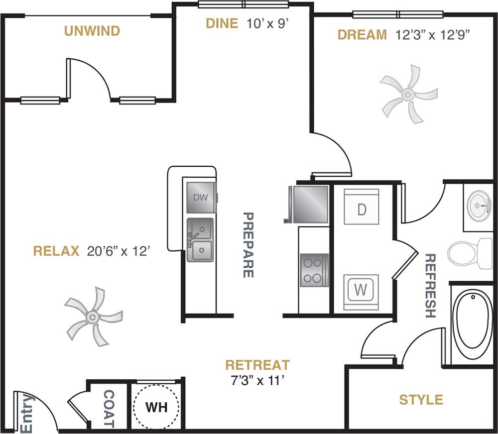 A2 Floor Plan 3