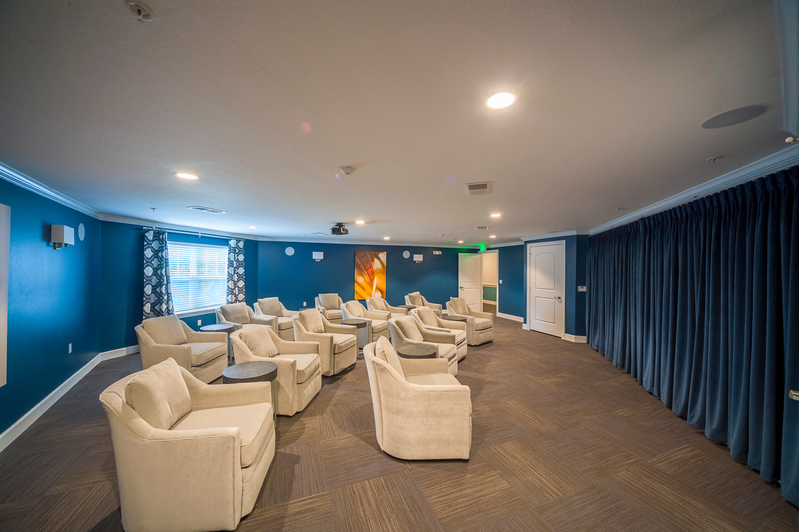 Abigail Court Apartments Movie Room