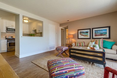 Newport Seacrest Apartments Furnished Apartment Living Room