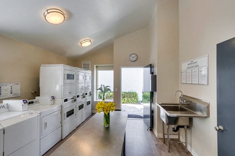 Newport Seacrest Apartments Lifestyle - Laundry Room