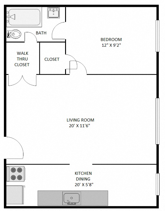One Bedroom B2B
