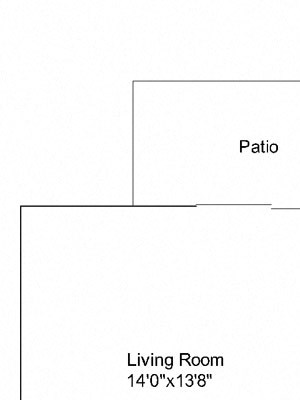 1 Bedroom - 1 Bathroom