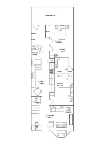 817 E Johnson 3 Beds Apartment for Rent - Photo Gallery 15