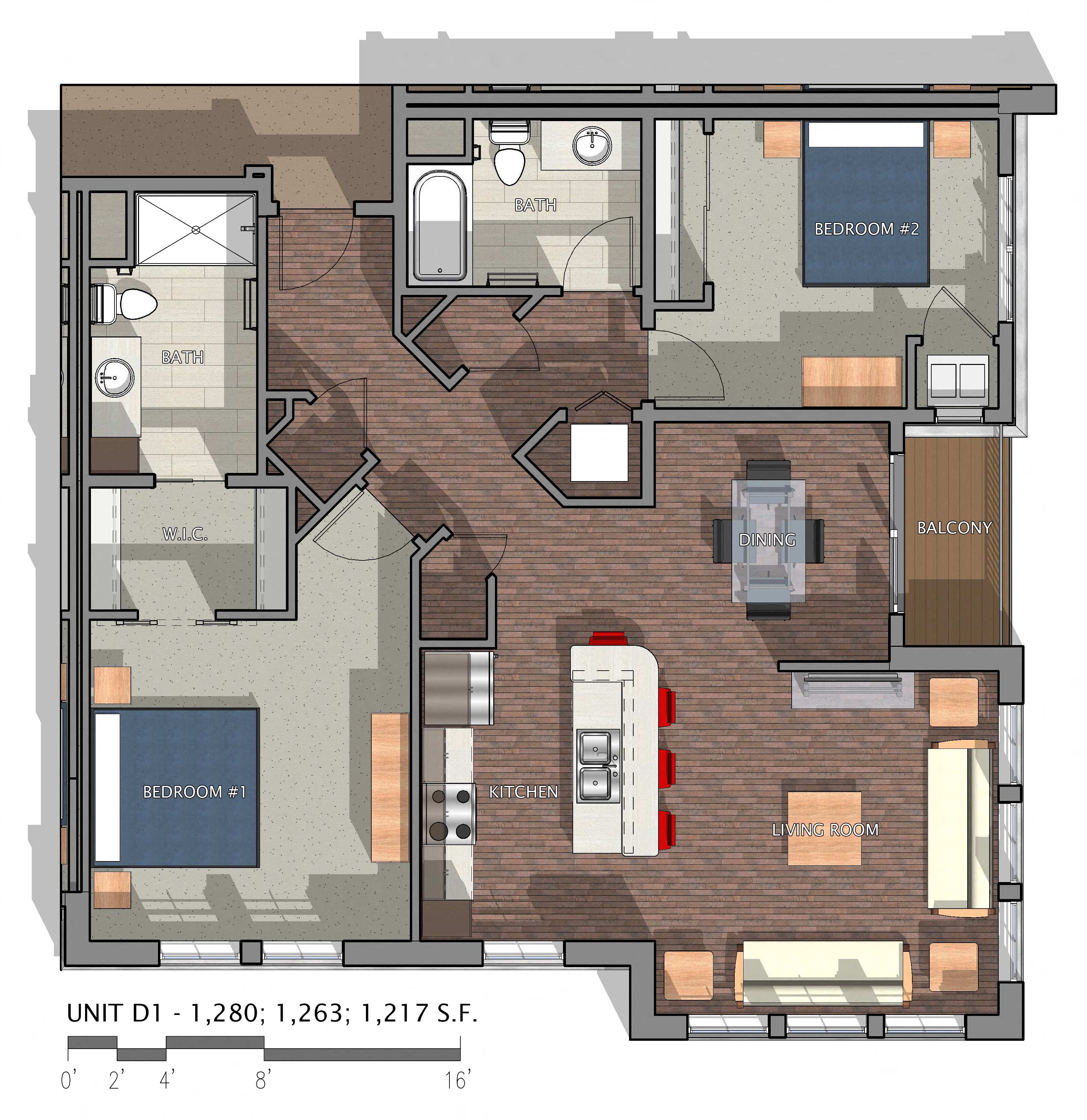 Two Bedroom