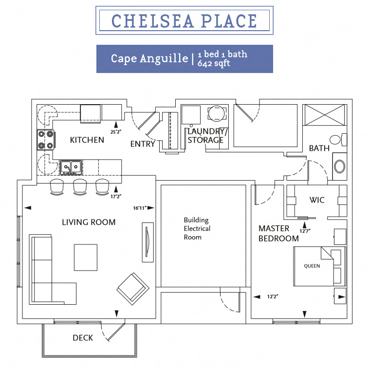 Chelsea Place - 1 Bedroom - Cape Anguille