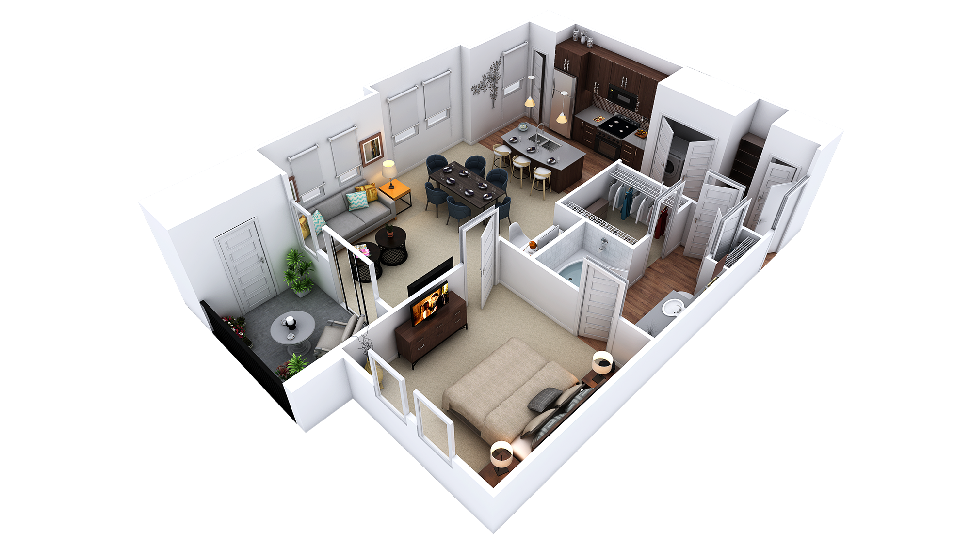 Wheat Ridge, CO Arvada Station 1 bedroom 1 bath