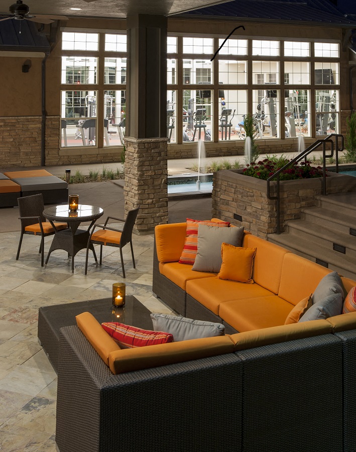 Wheat Ridge, CO Arvada Station winter Pool