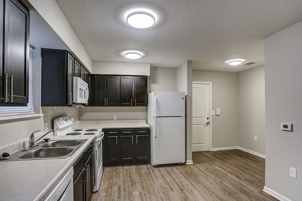 Kitchen and dining area