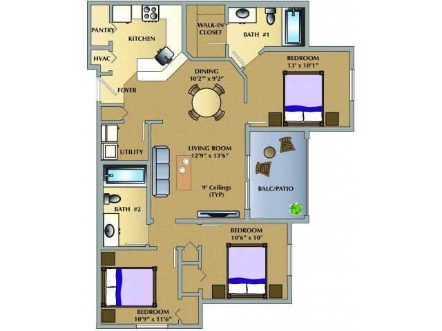 C1 Floor Plan 5