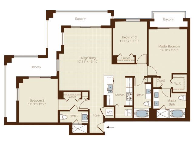 C1 Floor Plan 6