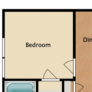 3 bed 2 bath