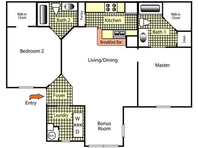 2 bedroom 2 bathroom The Point at Naples Apartment Homes Naples, FL 34112 2 bedroom 2 bathroom