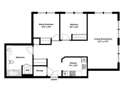 15 Brookbanks Drive 1-2 Beds Apartment for Rent - Photo Gallery 7