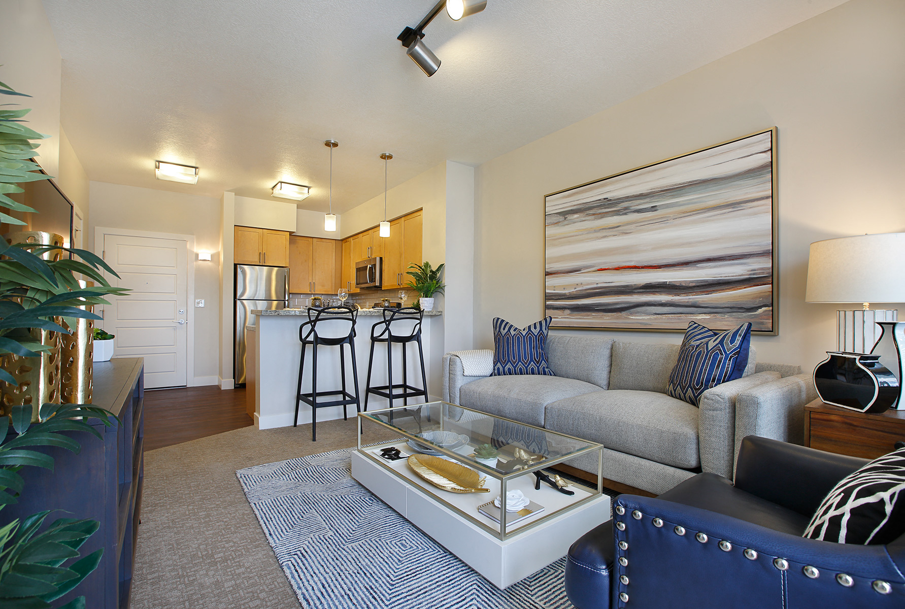 Liberty Crest Apartments Salt Lake City Utah Living Room