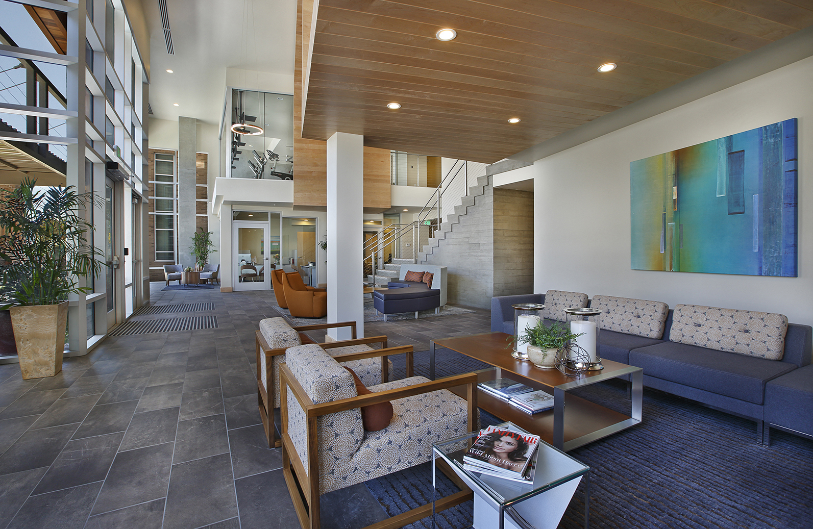 Liberty Crest Apartments Salt Lake City Utah Lobby