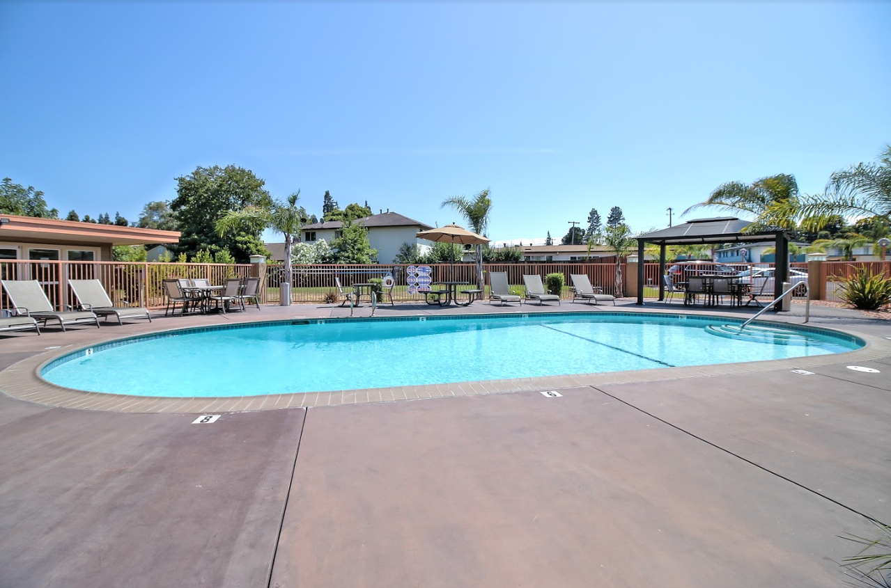 Relaxing Pool at Stone Creek, Redwood City, California
