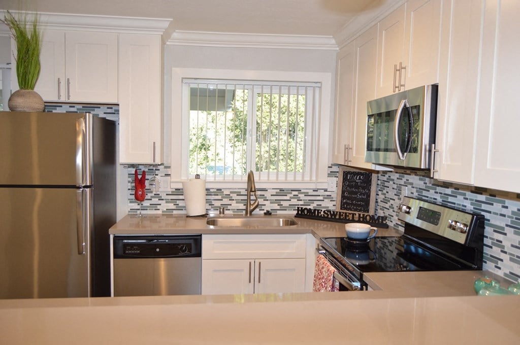 Fully Equipped Kitchen at Los Altos Court, California