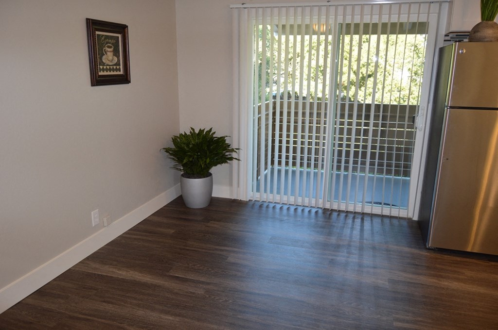 Wood Inspired Plank Flooring at Los Altos Court, California, 94022
