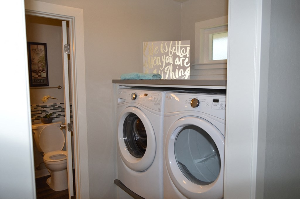 In Home Stacked Washer/Dryer at Los Altos Court, Los Altos