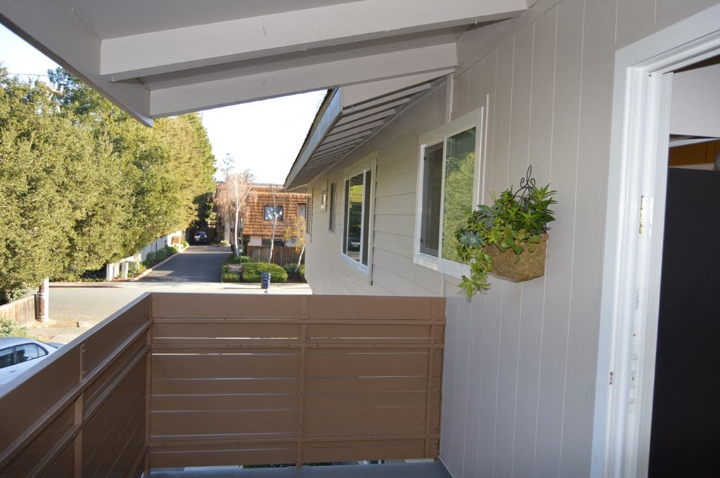 Spacious Balcony at Los Altos Court, Los Altos, CA