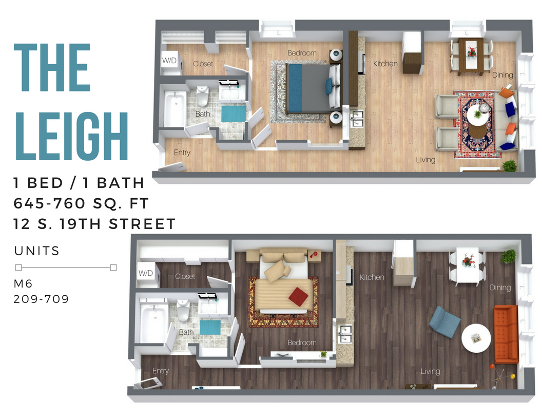 The Leigh (Overview-City Side) Floor Plan 2