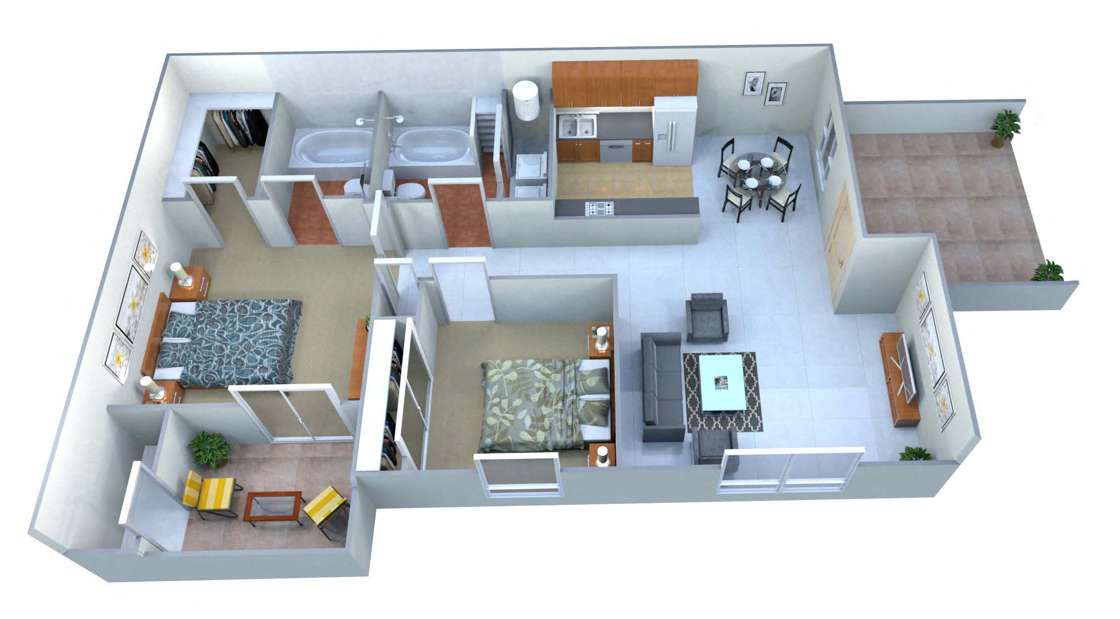 Two Bedroom
