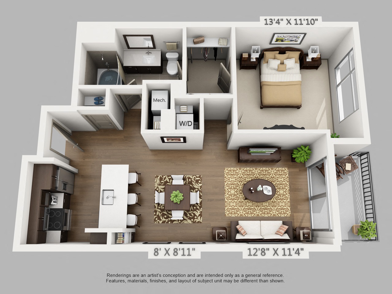 Drift 1 Bedroom at Alara Union Station, Colorado