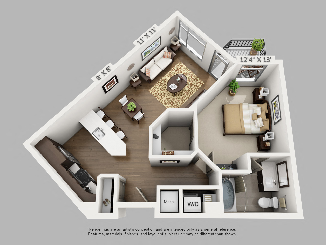 Escape 1 Bedroom at Alara Union Station, Denver, CO, 80202