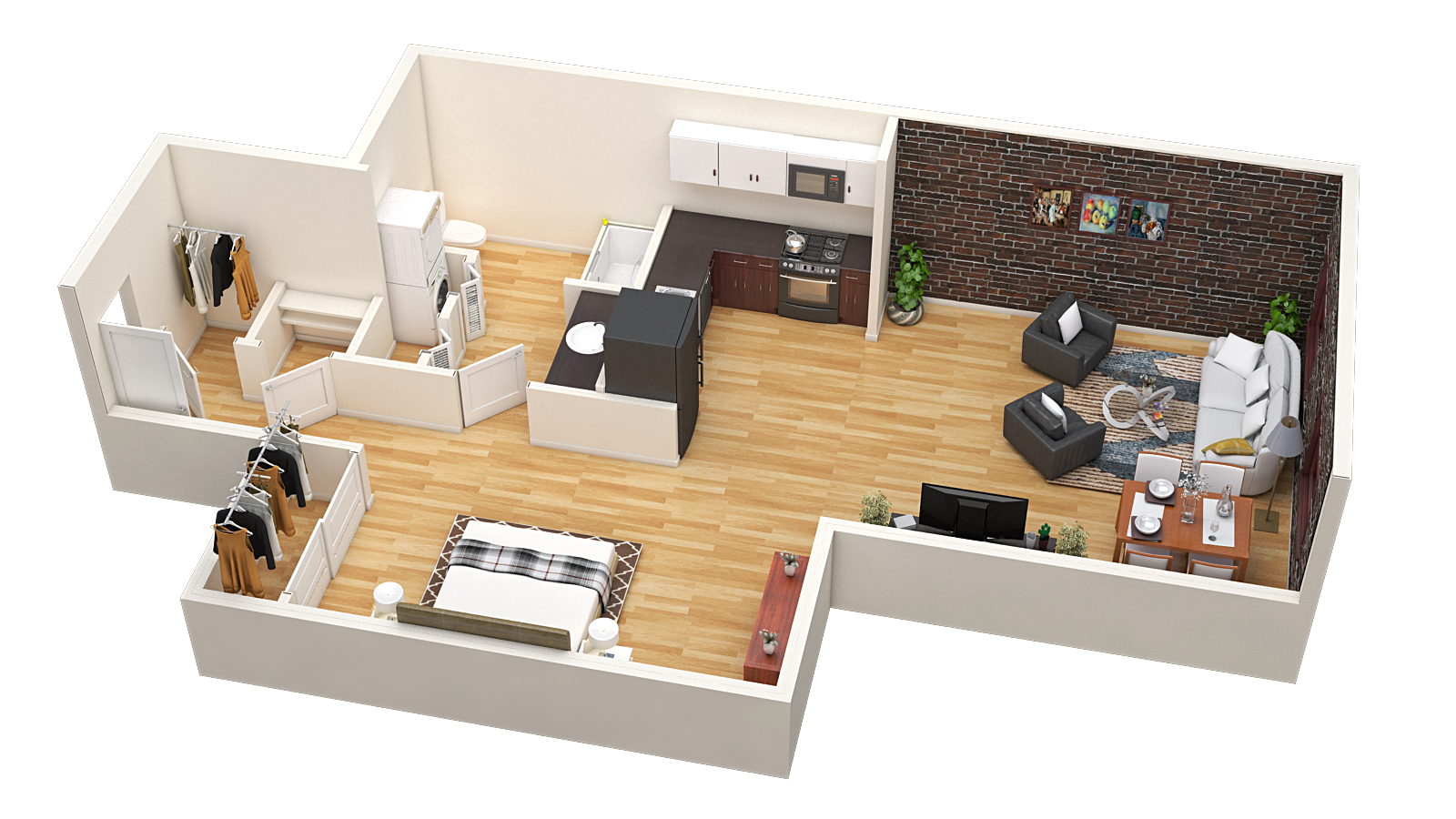 Portland, OR Crane Flats and Lofts  loft 