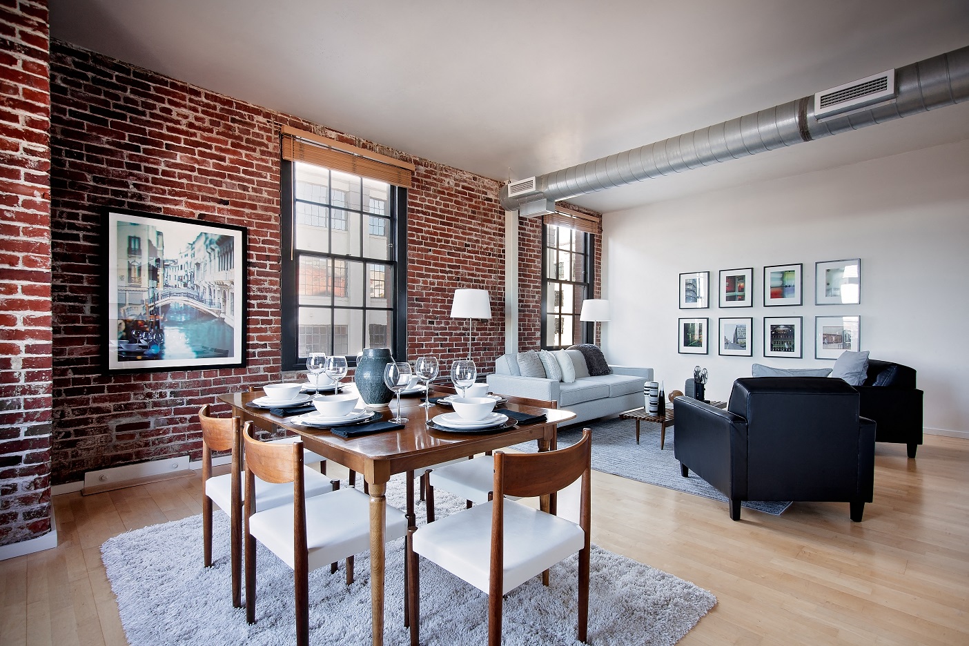 crane- Portland, OR Crane Flats and Lofts living room