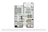 1-bedroom apartment at Santa Palmia At Palm Valley Apartments in San Jose