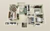 Two Bedroom Floorplan Two Bedroom Floorplan at Knottingham Apartments, Clinton Township, 48036