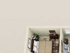 Two bedroom one bathroom with washer dryer Two bedroom one bathroom with washer dryer 960 Sq.Ft. Floor Plan
