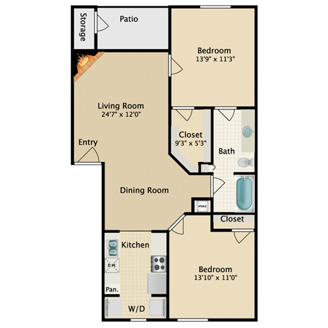 Sandia Floor Plan 2