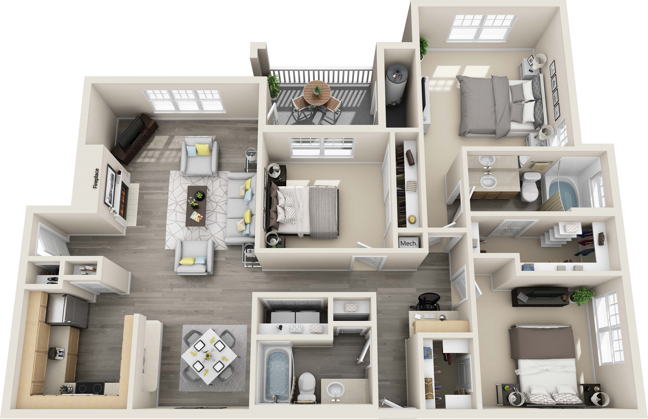 Apartments in Ashburn, Virginia 20147 | The Ashborough Floor Plans