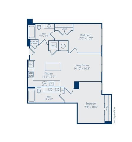 1717 East Capitol Street SE Studio-2 Beds Apartment for Rent - Photo Gallery 45