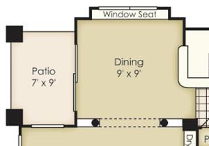 Bell Flatirons one bedroom floor plan