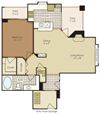 One Bedroom 1A1DG - 2A1BG