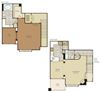 One Bedroom Townhome with Den 1A2TNAGU-2A2TNAGU-1A2TNAG