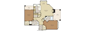 Two Bedroom 1B2BGU-1B2BG-2B2BG