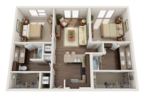 3030 Hester Avenue Studio-2 Beds Apartment for Rent - Photo Gallery 43