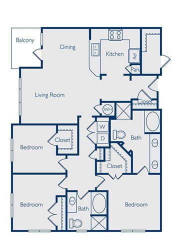 3151 Stillhouse Creek Drive 1-3 Beds Apartment for Rent - Photo Gallery 38