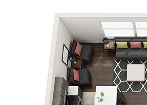 Dominion one bedroom floor plan