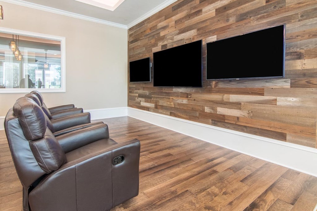 Media Lounge at The Oasis at Lake Bennet, Ocoee, FL