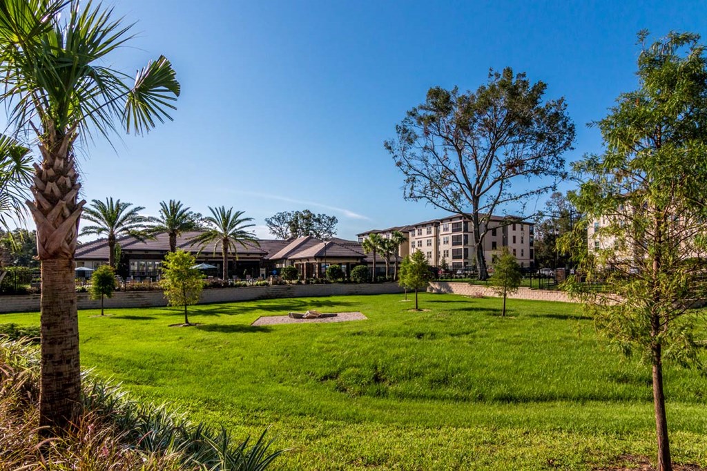 Lush Green Outdoor Spaces at The Oasis at Lake Bennet, Florida