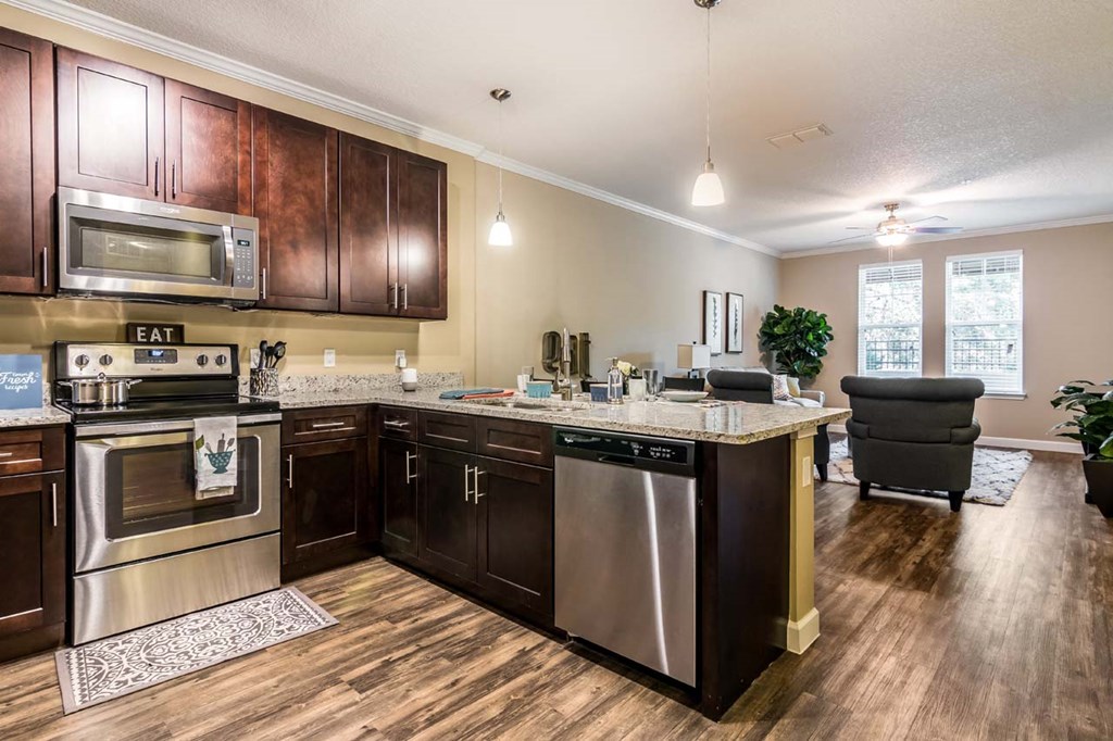 Upscale Stainless Steel Appliances at The Oasis at Lake Bennet, Ocoee, FL, 34761