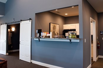 clubhouse kitchen 3520 Red Hook Crossing 1-2 Beds Apartment for Rent - Photo Gallery 2