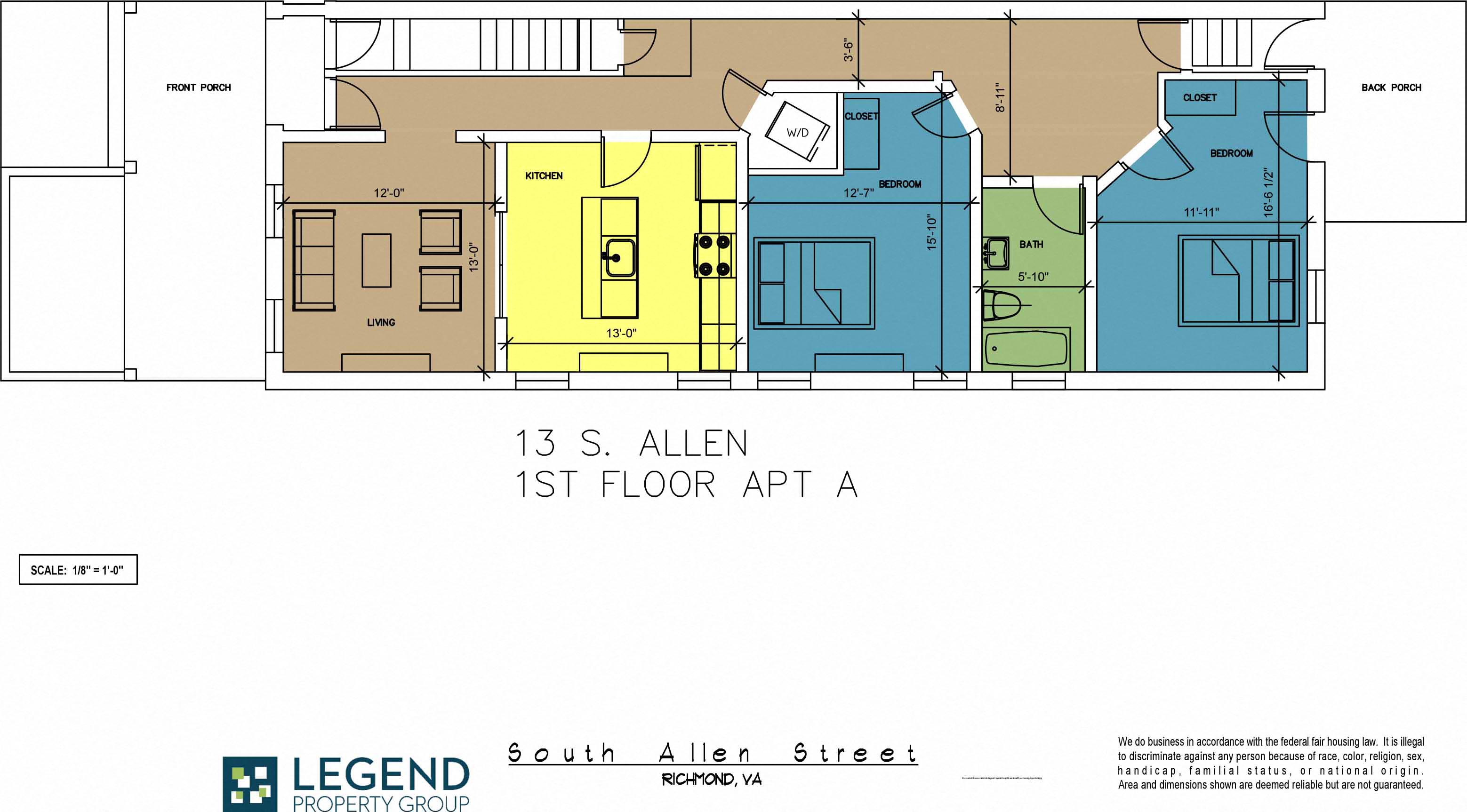 The Row at Cary Place - 13 S. Allen Ave. Lower Unit
