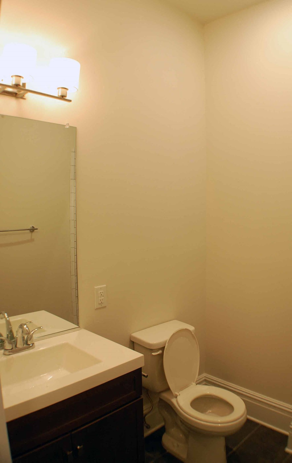 a small bathroom with a toilet and a sink